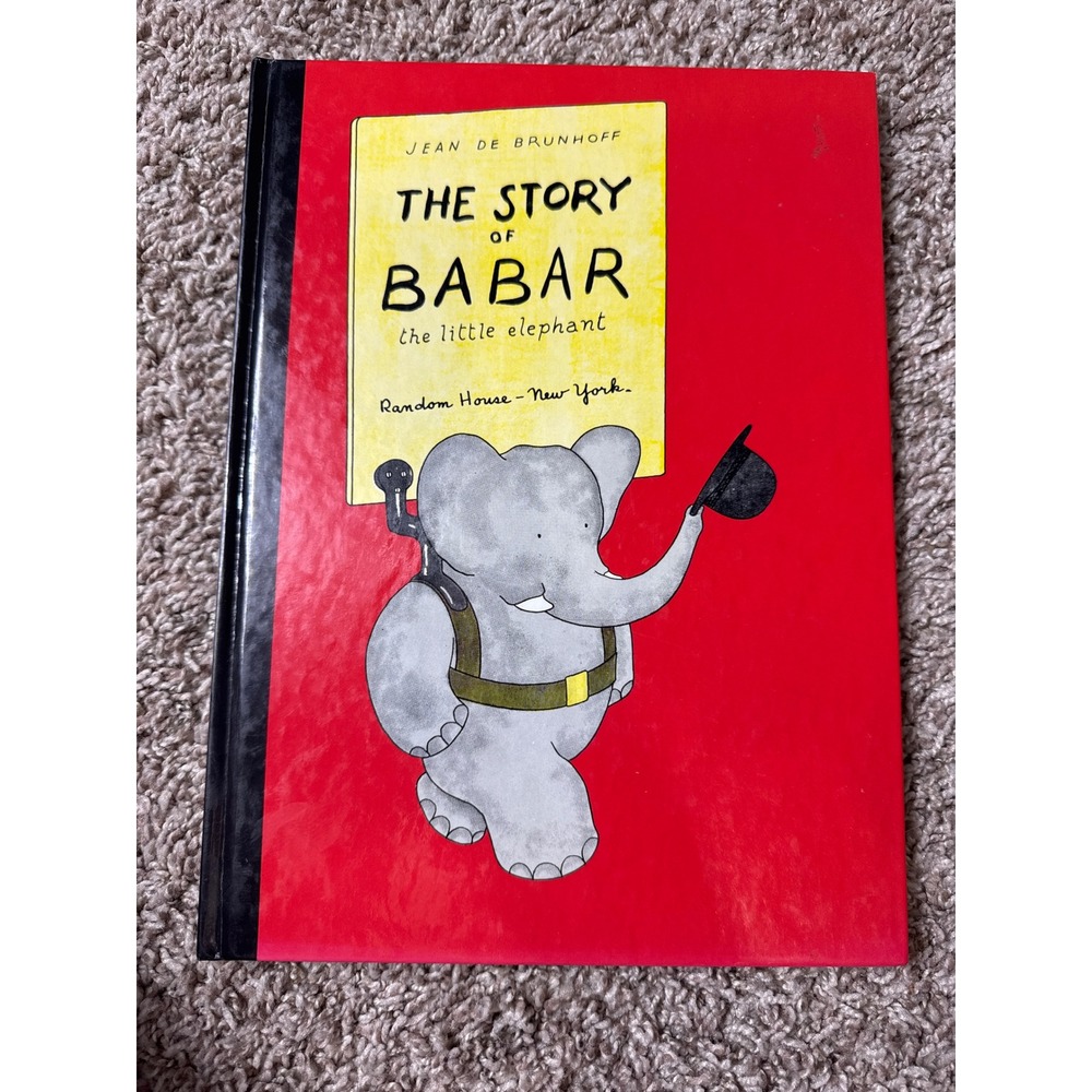 The Story of Babar the Little Elephant Hardcover Jean de Brunhoff Random House